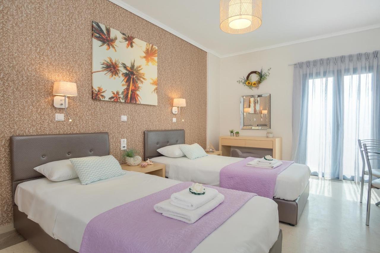 Pyrgos Beach Hotel Apartments Mália Exterior foto