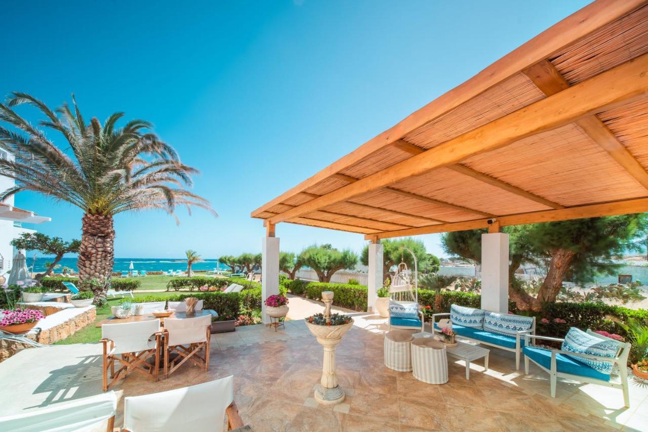 Pyrgos Beach Hotel Apartments Mália Exterior foto