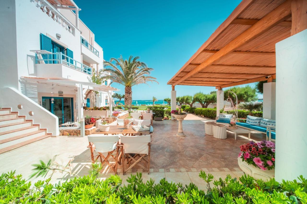 Pyrgos Beach Hotel Apartments Mália Exterior foto