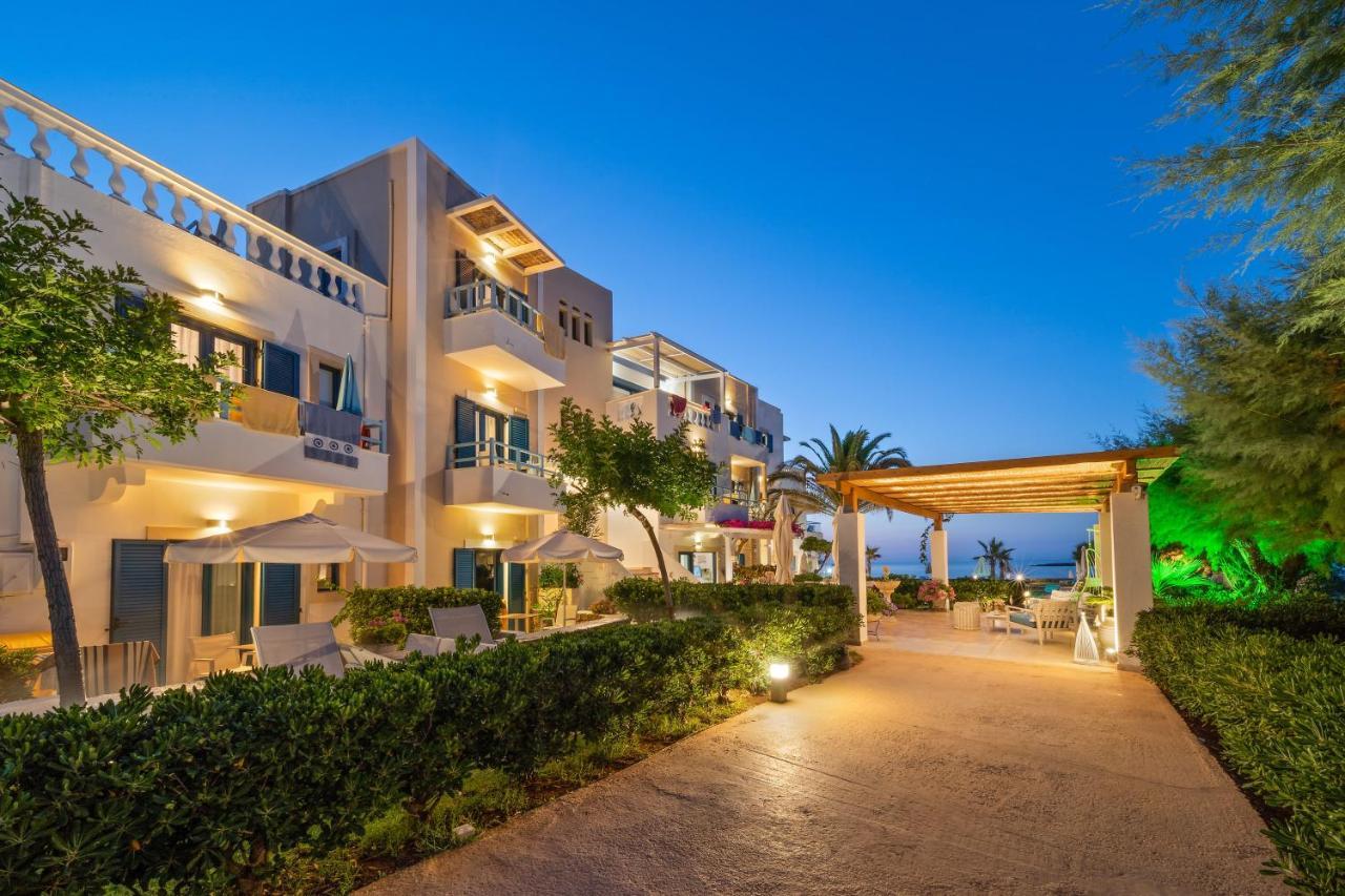 Pyrgos Beach Hotel Apartments Mália Exterior foto