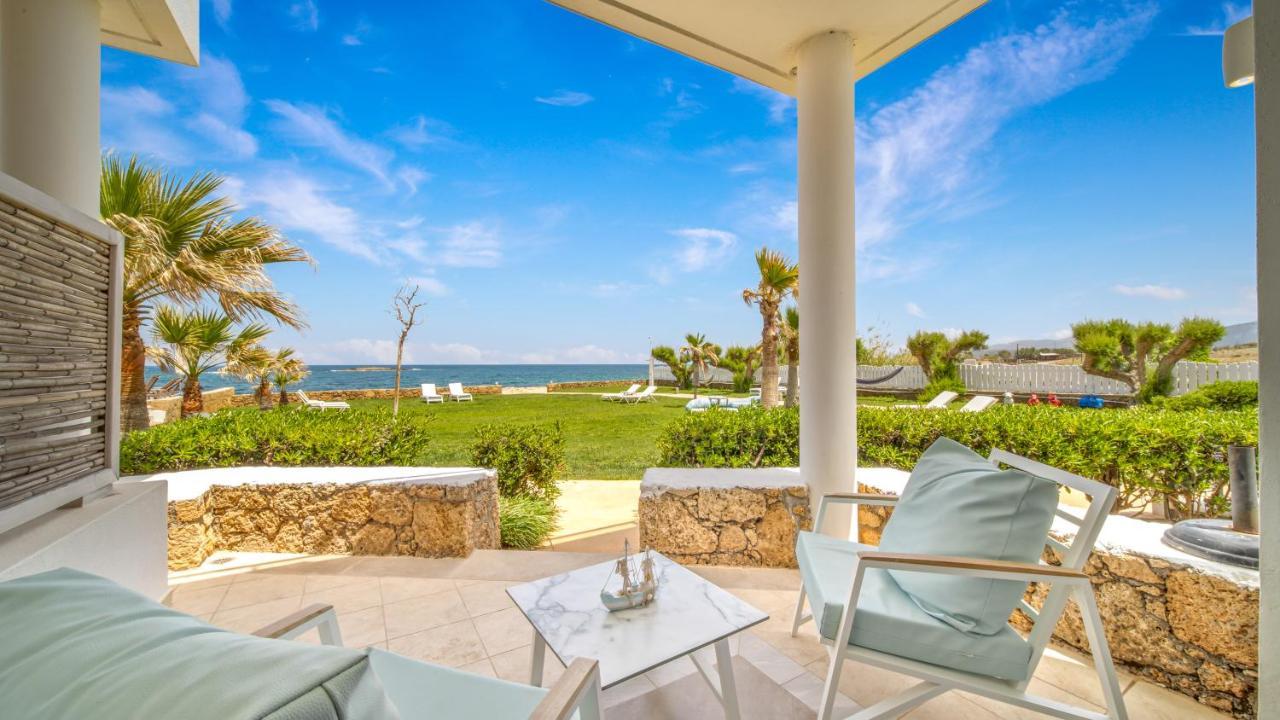 Pyrgos Beach Hotel Apartments Mália Exterior foto